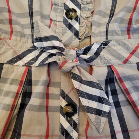 Authentic Burberry Girl's Dress 3T Toddler - Picture 7 of 8